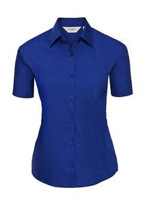 Russell Collection R-935F-0 - Popelin Bluse Bright Royal