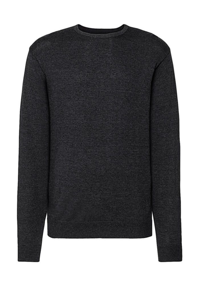 Russell Collection 0R717M0 - Men's Crew Neck Knitted Pullover