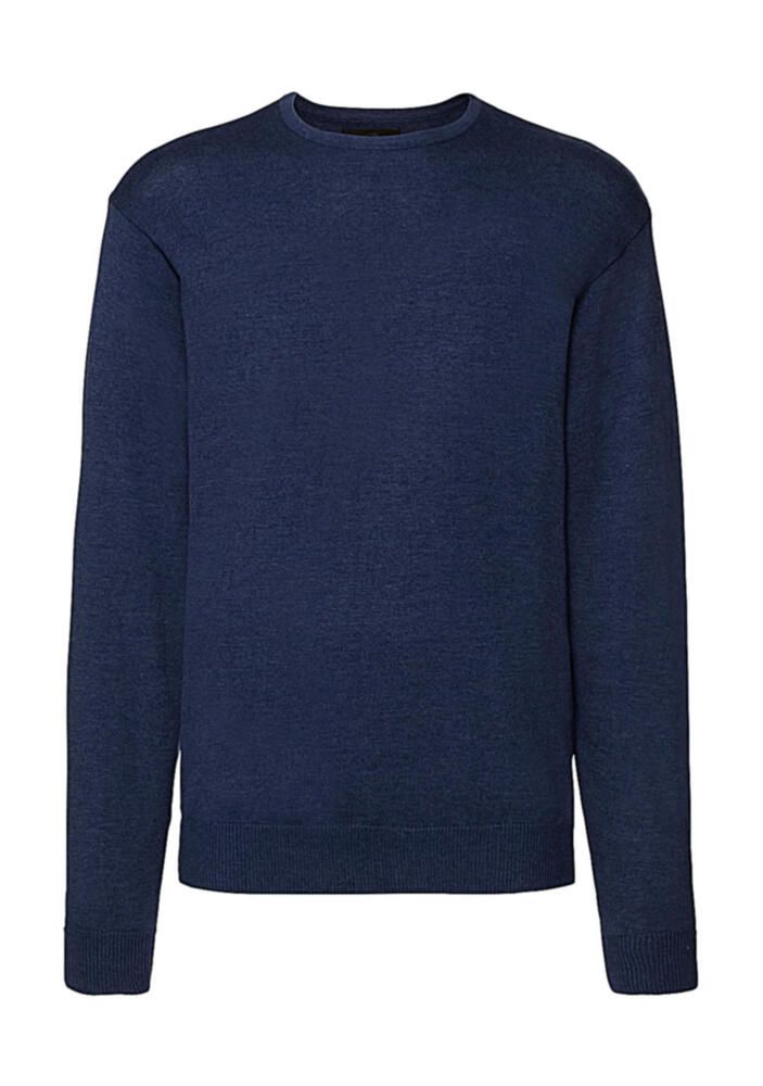 Russell Collection 0R717M0 - Men's Crew Neck Knitted Pullover