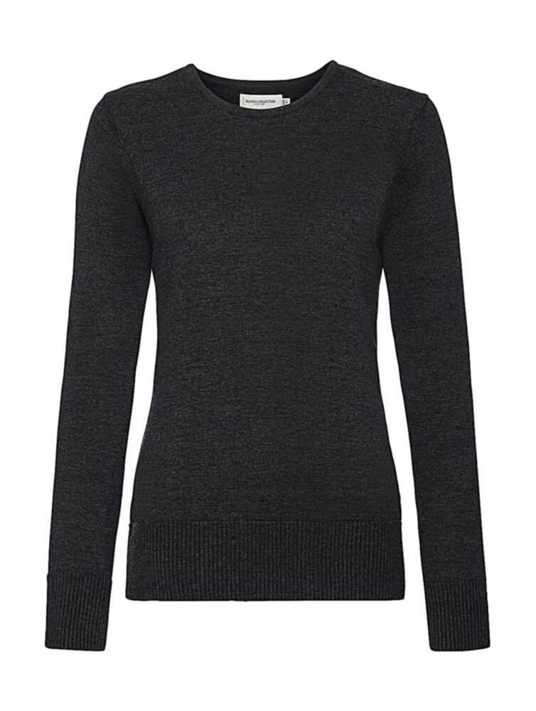 Russell Collection 0R717F0 - Ladies' Crew Neck Knitted Pullover