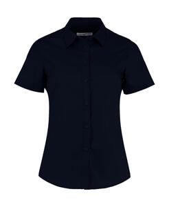 Kustom Kit KK241 - Women's Tailored Fit Poplin Shirt SSL Dark Navy