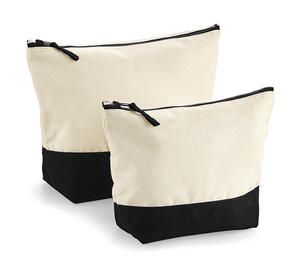 Westford Mill W544 - Dipped Base Canvas Accessory Bag Natur / schwarz