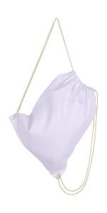 SG Accessories - BAGS (Ex JASSZ Bags) Baby Canvas 3848 - Baby Canvas Cotton Drawstring Backpack Snowwhite