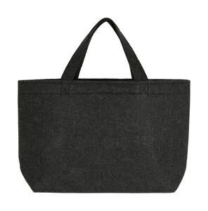 SG Accessories - BAGS (Ex JASSZ Bags) FE-3923 SFS - Small Felt Shopper Charcoal Melange