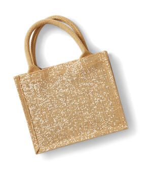 Westford Mill W431 - Shimmer Jute Mini Gift Bag