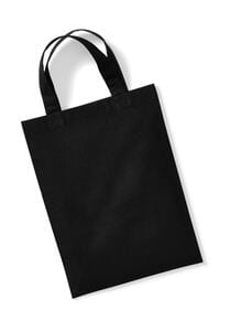 Westford Mill W103 - Cotton Party Bag for Life Schwarz