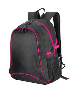 Shugon Osaka 7677 - Basic Backpack Black/Hot Pink