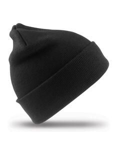 Result Genuine Recycled RC933X - Recycled Thinsulate™ Beanie Schwarz