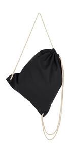 SG Accessories - BAGS (Ex JASSZ Bags) Backpack - Cotton Drawstring Backpack Schwarz