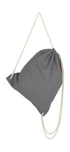 SG Accessories - BAGS (Ex JASSZ Bags) Backpack - Cotton Drawstring Backpack Dunkelgrau