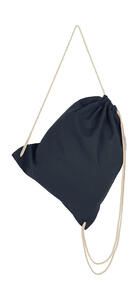 SG Accessories - BAGS (Ex JASSZ Bags) Backpack - Cotton Drawstring Backpack Dark Blue