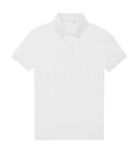 B&C PW465 - My Eco Polo 65/35 /Women Weiß