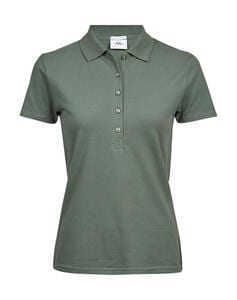 Tee Jays 145 - Ladies Luxury Stretch Polo Leaf Green