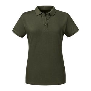 Russell Pure Organic 0R508F-0 - Ladies Pure Organic Polo