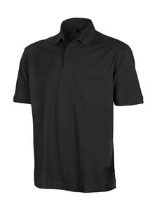 Result Work-Guard R312X - Apex Polo Shirt Schwarz