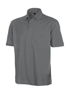 Result Work-Guard R312X - Apex Polo Shirt Workguard Grey