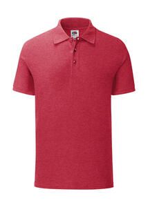 Fruit of the Loom 63-044-0 - Iconic Polo Heather Red