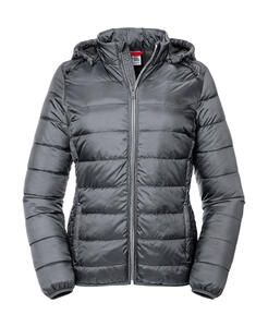 Russell  0R440F0 - Ladies' Hooded Nano Jacket Iron Grey