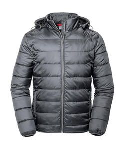 Russell  0R440M0 - Men's Hooded Nano Jacket Iron Grey
