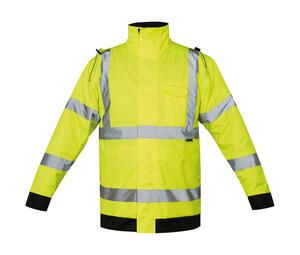 Korntex KXRLJ - Hi-Vis Rain Jacket Lite "Kaunas"