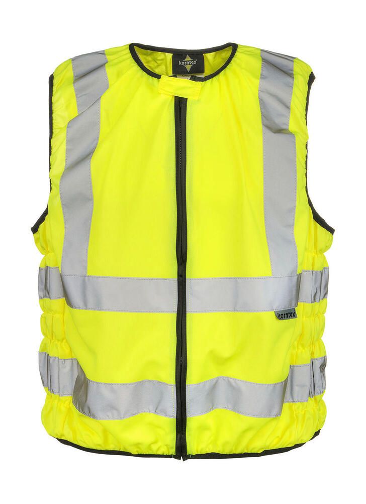 Gilet di sicurezza taglia univ.giallo EN 20471 classe 2 ASATEX