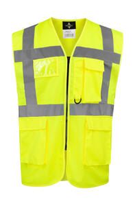 Korntex KXCMF - Executive Safety Vest "Hamburg" Yellow