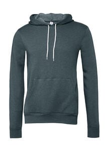 Bella 3719 - Unisex Poly-Cotton Pullover Hoodie Heather Slate