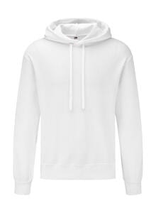 Fruit of the Loom 62-168-0 - Classic Hooded Basic Sweat Weiß