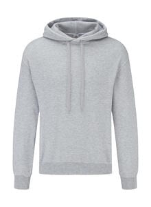 Fruit of the Loom 62-168-0 - Classic Hooded Basic Sweat Heather Grey