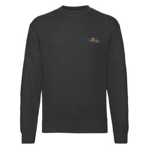 Fruit of the Loom Vintage Collection 012202J - Vintage Sweat Set In Small Logo Print Schwarz