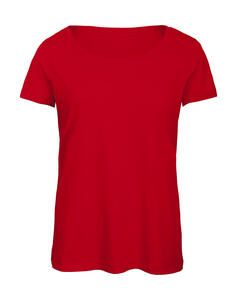 B&C TW056 - Triblend/women T-Shirt Red