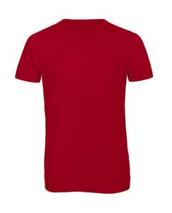 B&C TM055 - Triblend/men T-Shirt Red
