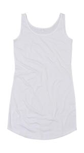 Mantis M116 - Curved Vest Dress Weiß