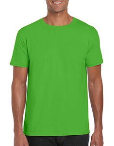 Gildan 64000 - Softstyle® Baumwoll-T-Shirt Herren Electric Green