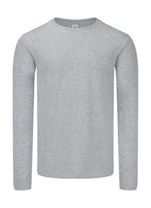Fruit of the Loom 61-446-0 - Iconic 150 Classic Long Sleeve T Heather Grey