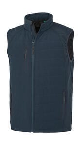 Result Genuine Recycled R238X - Compass Padded Softshell Gilet Navy/Navy