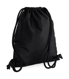 BagBase BG110 - Icon Drawstring Backpack Black/Black