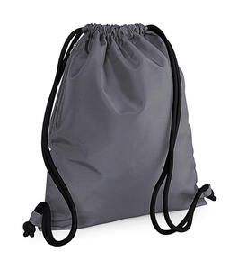 BagBase BG110 - Icon Drawstring Backpack Graphite Grey/Black
