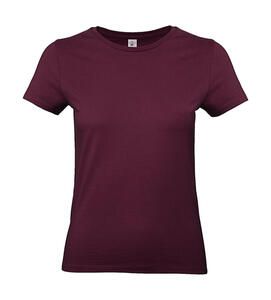 B&C TW04T - #E190 /women T-Shirt Burgundy
