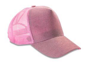 Result Headwear RC090X - New York Sparkle Cap Baby Pink