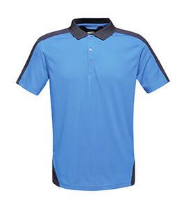 Regatta Contrast Collection TRS174 - Contrast Coolweave Polo New Royal / Navy