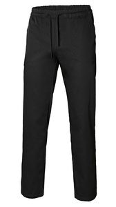 Velilla 403006 - CHEF POPLIN TROUSERS Schwarz