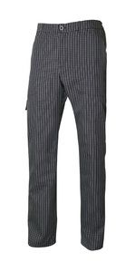 Velilla 403008 - CHEF TROUSERS BLACK CHECKS