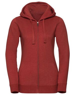 Russell  0R263F0 - Ladies Authentic Melange Zipped Hood Sweat