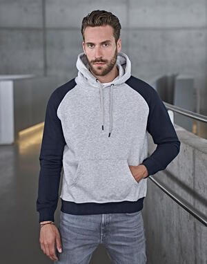 Tee Jays 5432 - Two-Tone Hooded Sweatshirt