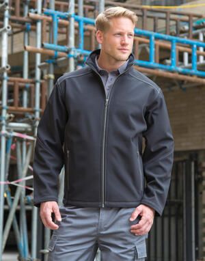 Result Work-Guard R455M - Mens Treble Stitch Softshell